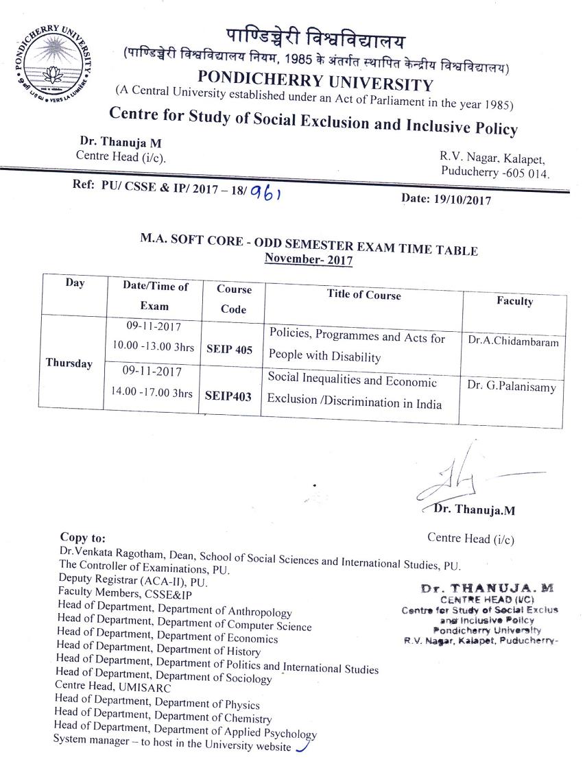 Pondicherry University